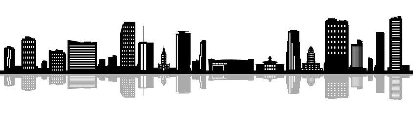 Skyline Miami © SimpLine