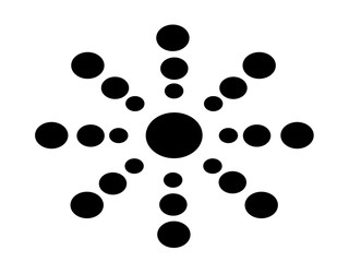 black spot circle
