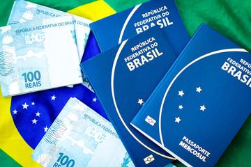 Brazilian passport and travel money