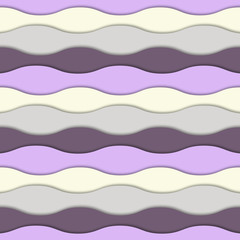 Abstract colorful 3d background Colorful 3d layers with realistic soft shadow Abstract  vector waves seamless layered pattern. Pastel colors Design for banner, cover, brochure, flyer, template 