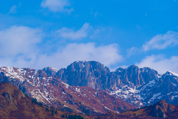 a snow landscape