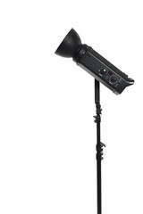 Studio lighting isolated on white