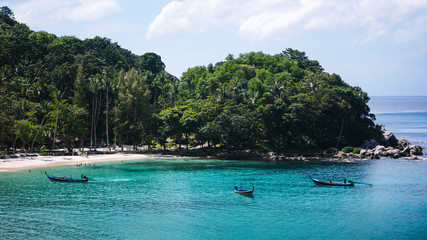 Thai boat at the beach