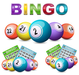 Bingo or lotto logo