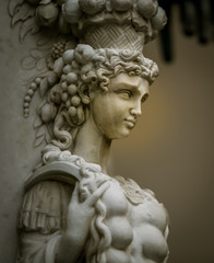 Fototapeta na wymiar female statue florence 