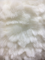 White fur background