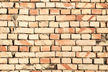 brick wall as background