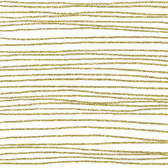 Gold hand drawn glitter stripes