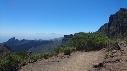 view over landscape of tenerife 2