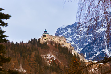 Castle Werfen near Salzburg Austria