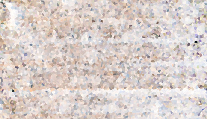 bright mosaic pattern rock dust fragments