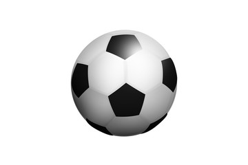 Fototapeta premium Illustrated Isolated Football Ball