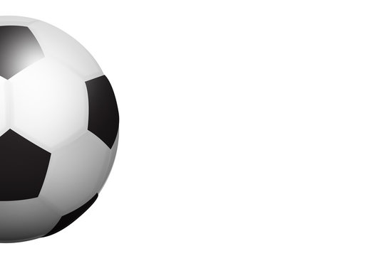Illustrated Isolated Football Ball