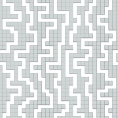 geometric abstract seamless vector pattern