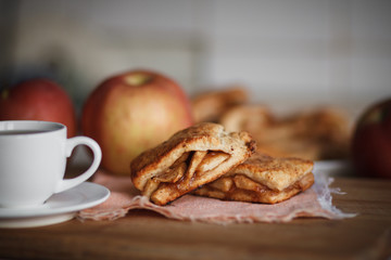 Homemade Organic Apple Pie Dessert Ready to Eat