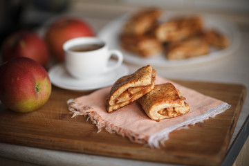 Homemade Organic Apple Pie Dessert Ready to Eat