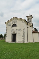 Naklejka premium The medieval castle of Cassacco - Friuli