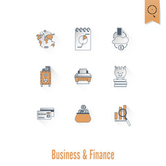 Business and Finance Icon Set