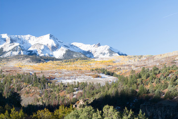 winter autumn mountain colorado