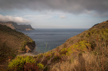 Paisaje del Parque Natural del Cap de Creus, Catalu&ntilde;a