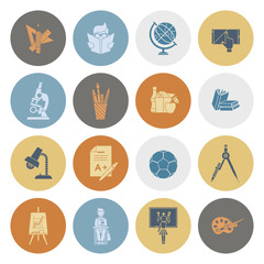 School and Education Icons