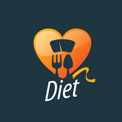 vector logo for diet