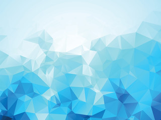 Obraz premium blue ice background