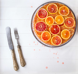 Half-blood orange pie