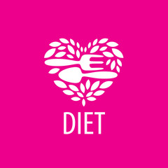 vector logo for diet