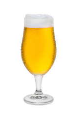 Full Belgium Ale with Condensation and Foam Head #2
