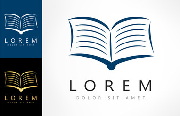 book logo