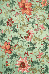 Traditional Chinese floral ornament