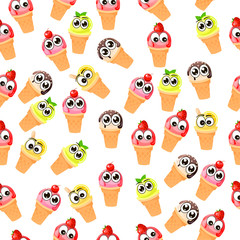 illustration of ice cream