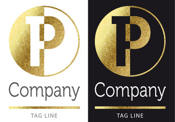 Obraz premium P Letter Logo