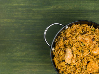 Indian Style Chicken Tikka Biryani