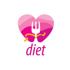 vector logo for diet
