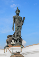 Buddha statue at Buddhamonthon (Phutthamonthon), buddha statue in Buddhist Park, Thailand