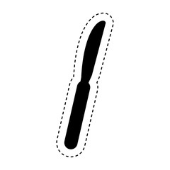 cutlery kitchen tool icon vector illustration design