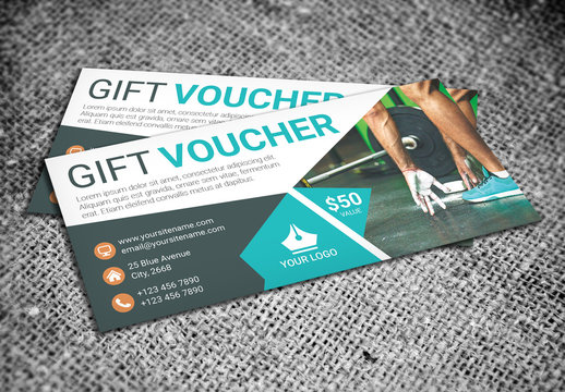 Gym Voucher Layout 1