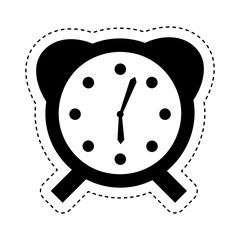 alarm watch isolated icon vector illustration design