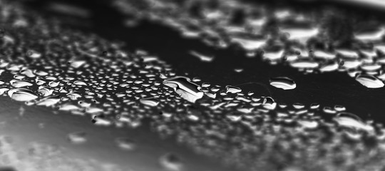water drops as background