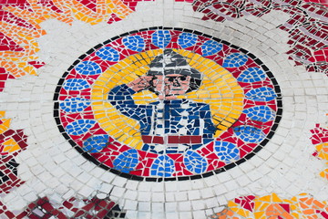 Glasgow, Bodenmosaik