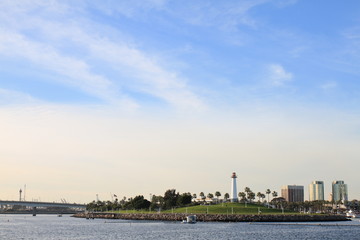 Fototapeta premium Long Beach Lighthouse - USA