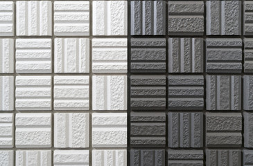 住宅　外壁　建材　サイディング　窯業系　白と黒　組み合わせ