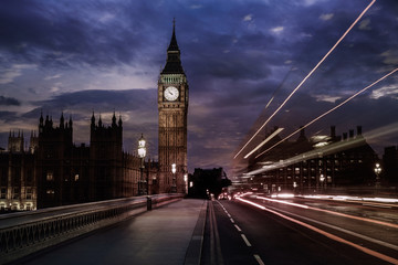 Fototapeta premium Big Ben Clock Tower in London England