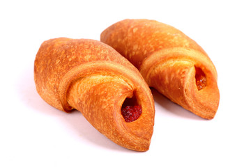 Jam filled sweet buns