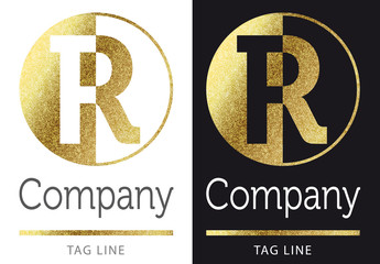 Obraz premium R Letter Logo