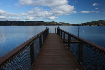 Fishing Pier on the Bay
