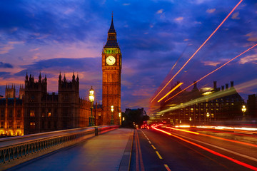 Fototapeta premium Big Ben Clock Tower in London England
