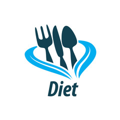 vector logo for diet